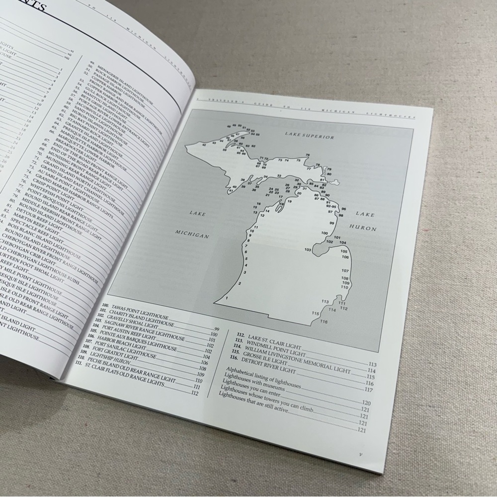 Michigan Lighthouses Guidebook - A Traveler’s Guide to 116 Michigan Lighthouses - Picture 8 of 16